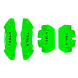 Brake Caliper Covers for Tesla Model 3 2017-2023 in Green Color – Set of 4 + Warranty