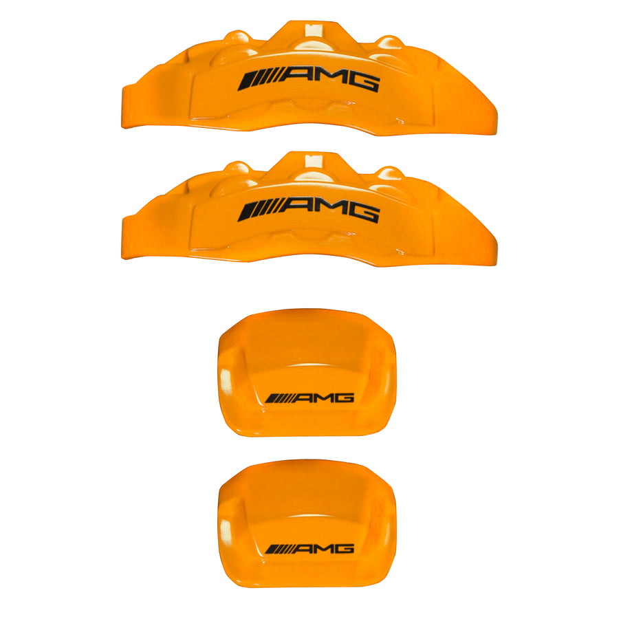Brake Caliper Covers for Mercedes-Benz G63 2008-2018 – AMG Style in Orange Color – Set of 4 + Warranty