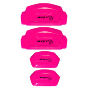 Brake Caliper Covers for Dodge Charger 2006-2020 – SRT Style in Fuchsia Color – Set of 4 + Warranty
