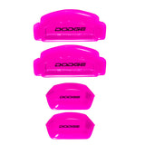 Brake Caliper Covers for Dodge Durango 2014-2022 in Fuchsia Color – Set of 4 + Warranty