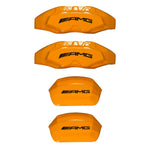 Brake Caliper Covers for Mercedes-Benz C450 2017-2023 – AMG Style in Orange Color – Set of 4 + Warranty