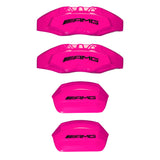 Brake Caliper Covers for Mercedes-Benz C450 2016-2023 – AMG Style in Fuchsia Color – Set of 4 + Warranty