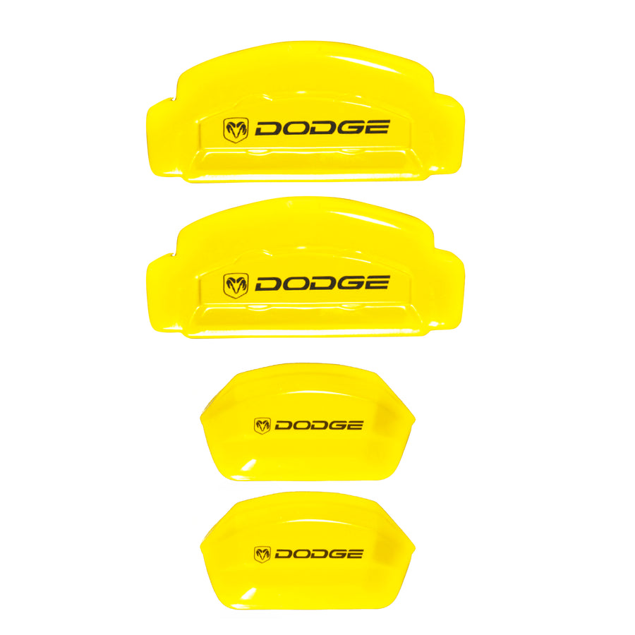 Brake Caliper Covers for Dodge RAM 1500 2019-2023 in Yellow Color – Set of 4 + Warranty