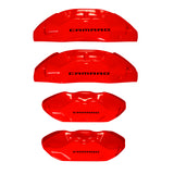 Brake Caliper Covers for Chevrolet Camaro SS 2016-2022 in Red Color – Set of 4 + Warranty
