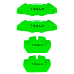 Brake Caliper Covers for Tesla Model 3 2017-2023 in Green Color – Set of 4 + Warranty