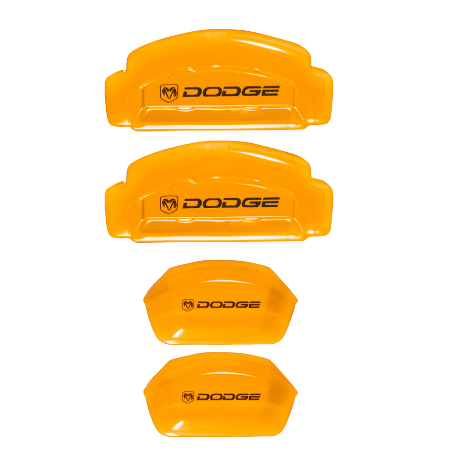 Brake Caliper Covers for Dodge RAM 1500 2019-2023 in Orange Color – Set of 4 + Warranty