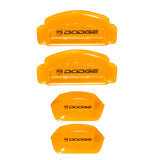 Brake Caliper Covers for Dodge RAM 1500 2019-2023 in Orange Color – Set of 4 + Warranty