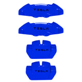 Brake Caliper Covers for Tesla Model 3 2017-2023 in Blue Color – Set of 4 + Warranty