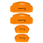 Brake Caliper Covers for Dodge Challenger 2009-2022 – SRT Style in Orange Color – Set of 4 + Warranty