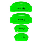 Brake Caliper Covers for Dodge Charger 2006-2020 – SRT Style in Green Color – Set of 4 + Warranty