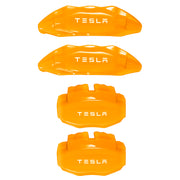 Brake Caliper Covers for Tesla Model X 2017-2020 in Orange Color – Set of 4 + Warranty