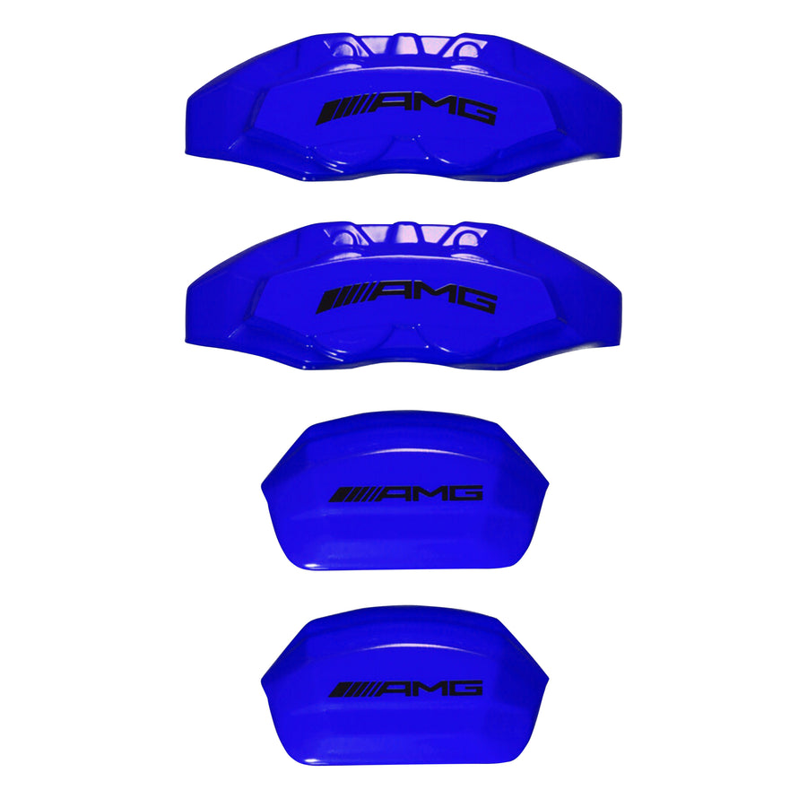 Brake Caliper Covers for Mercedes-Benz E450 2017-2023 – AMG Style in Blue Color – Set of 4 + Warranty