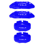 Brake Caliper Covers for Tesla Model X 2017-2020 in Blue Color – Set of 4 + Warranty