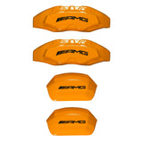 Brake Caliper Covers for Mercedes-Benz GLC43 AMG 2017-2023 – AMG Style in Orange Color – Set of 4 + Warranty