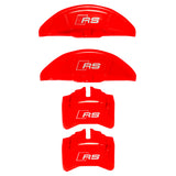 Brake Caliper Covers for Audi A7 2012-2015 – RS Style in Red Color – Set of 4 + Warranty