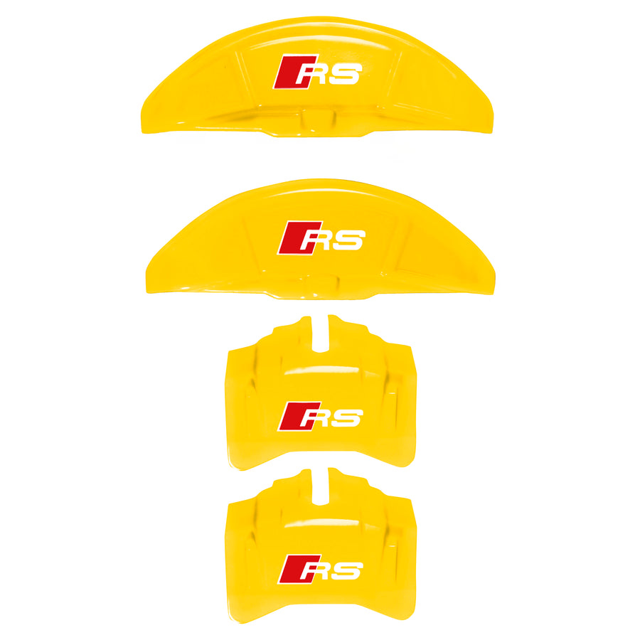 Brake Caliper Covers for Audi A7 2012-2015 – RS Style in Yellow Color – Set of 4 + Warranty