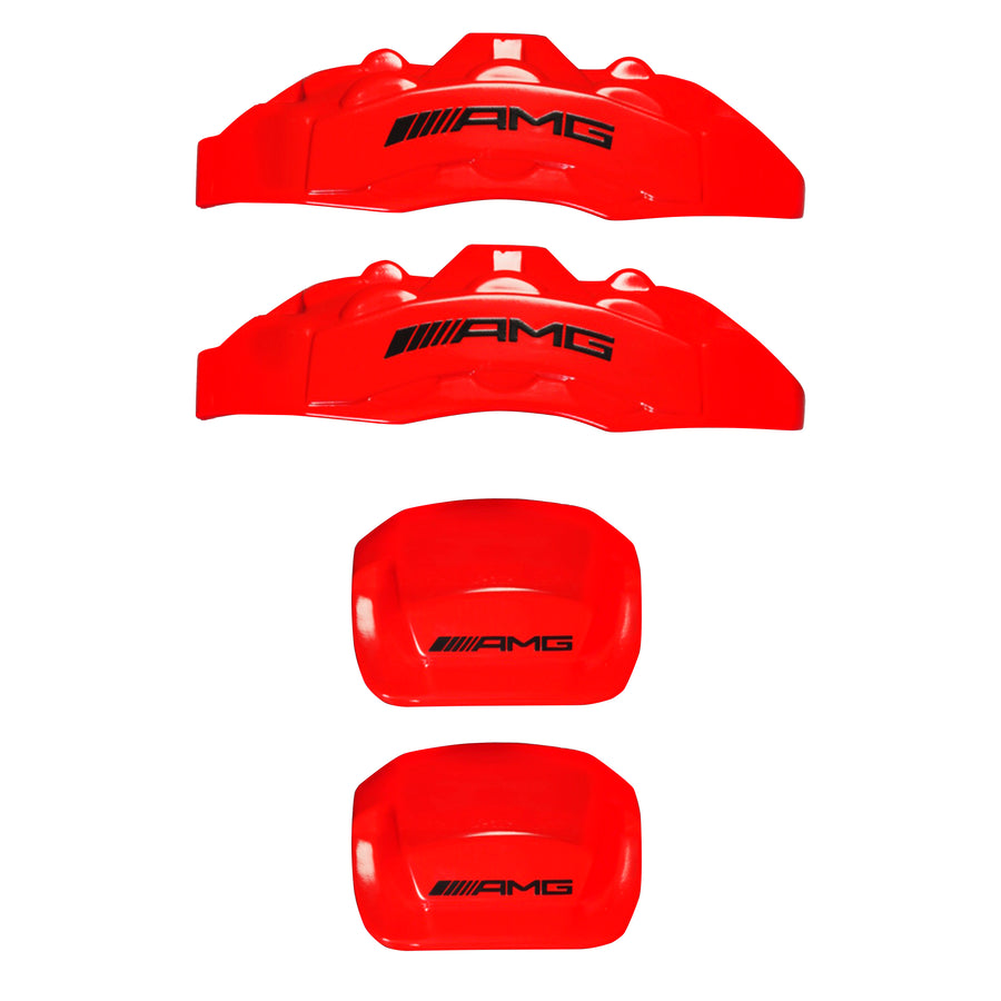 Brake Caliper Covers for Mercedes-Benz G63 2008-2018 – AMG Style in Red Color – Set of 4 + Warranty