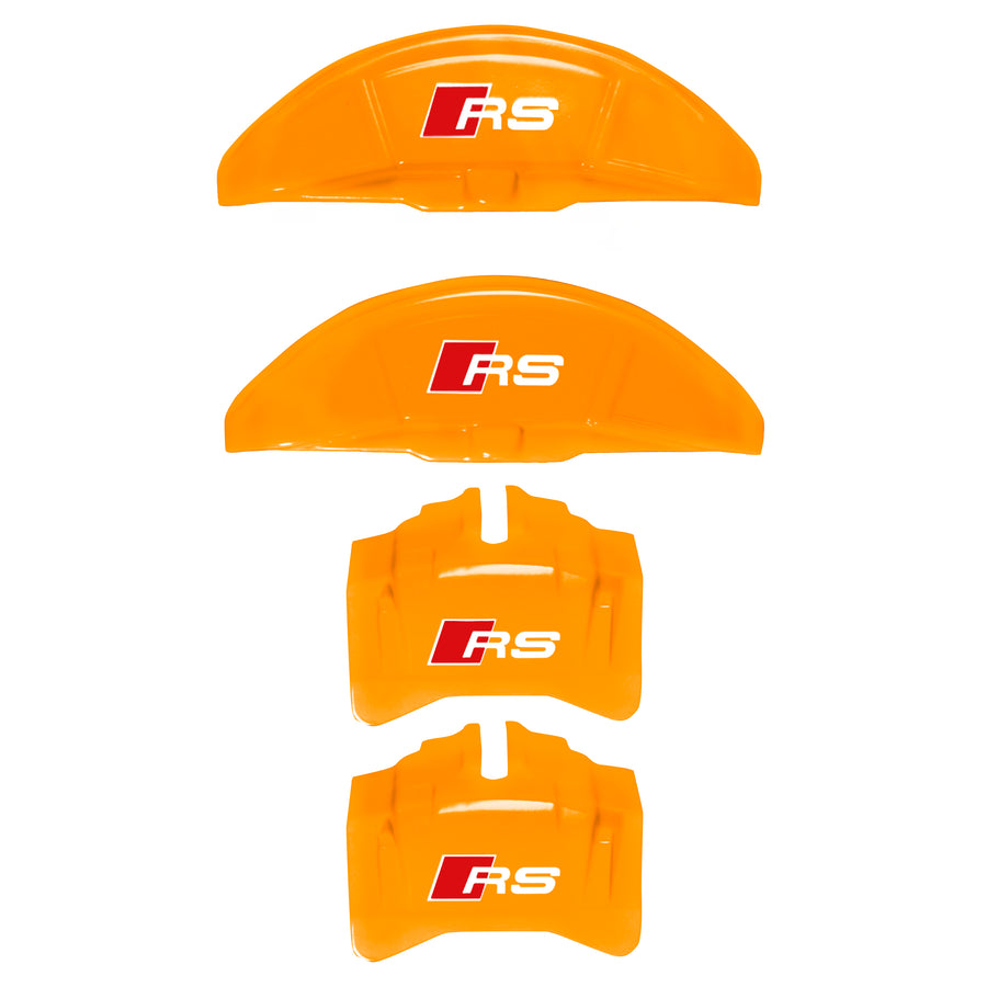 Brake Caliper Covers for Audi A7 2012-2015 – RS Style in Orange Color – Set of 4 + Warranty