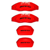 Brake Caliper Covers for Mercedes-Benz GLC300 2017-2023 – AMG Style in Red Color – Set of 4 + Warranty