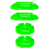 Brake Caliper Covers for Tesla Model X 2017-2020 in Green Color – Set of 4 + Warranty