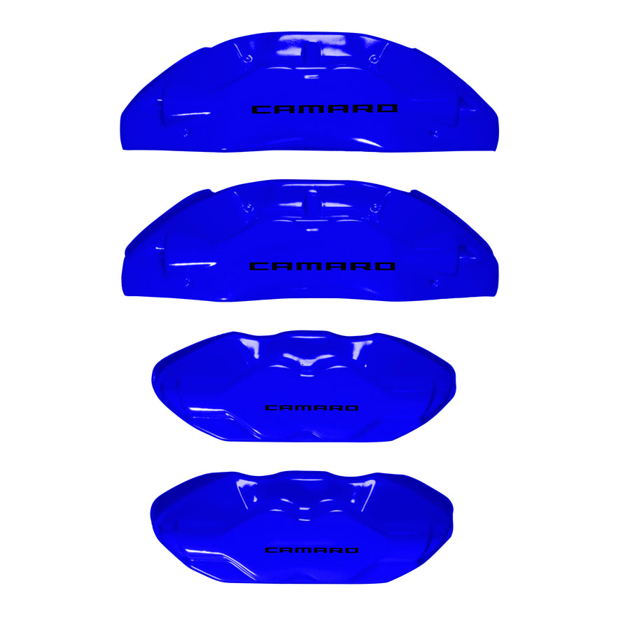 Brake Caliper Covers for Chevrolet Camaro SS 2016-2022 in Blue Color – Set of 4 + Warranty