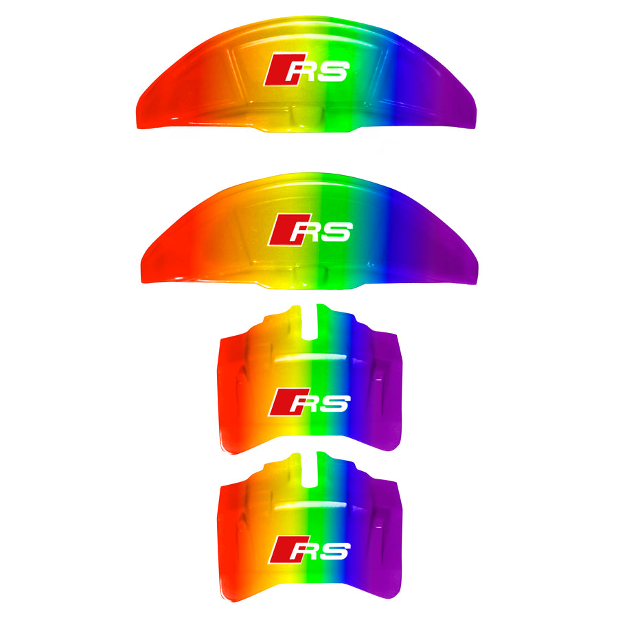 Brake Caliper Covers for Audi A6 2012-2015 – RS Style in Custom Color – Set of 4 + Warranty