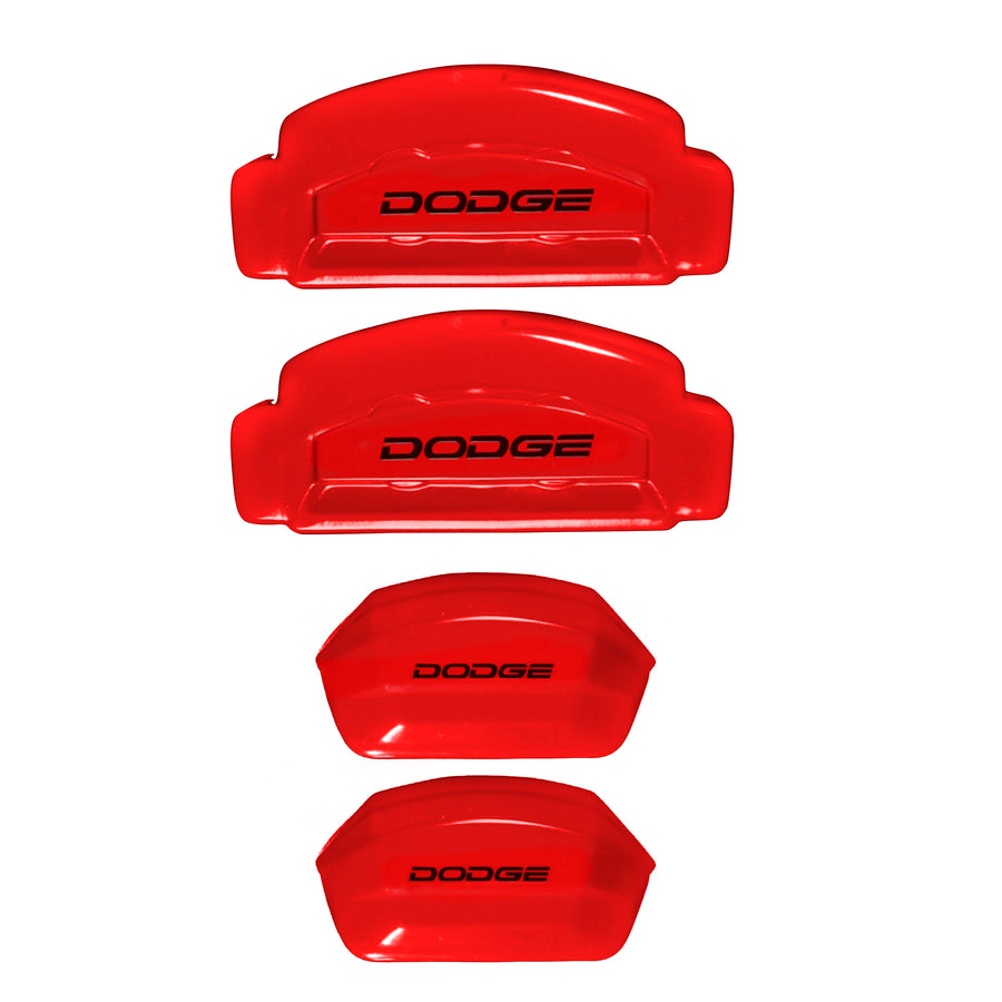 Brake Caliper Covers for Dodge Charger 2006-2020 in Red Color – Set of 4 + Warranty