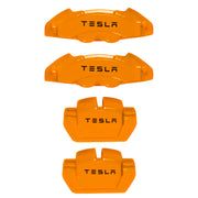 Brake Caliper Covers for Tesla Model 3 2017-2023 in Orange Color – Set of 4 + Warranty