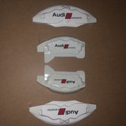 Brake Caliper Covers for Audi Q5 2009-2016 – Glowing S-Line Style in White Color – Set of 4 + Warranty