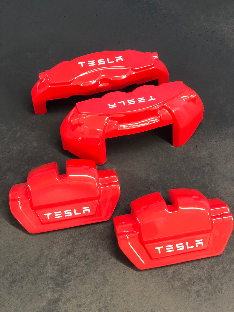 Model Y Brake Brake Caliper Covers for Tesla Model Y 2020-2023 in Red Color – Set of ...