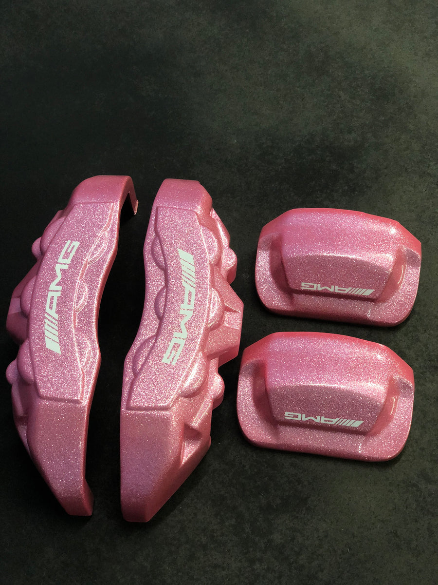 Brake Caliper Covers for Mercedes-Benz – AMG in Special Color with Sparking – Set of 4 + Warranty